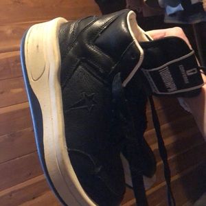 Women’s eight Rick Owens converse dark shadows